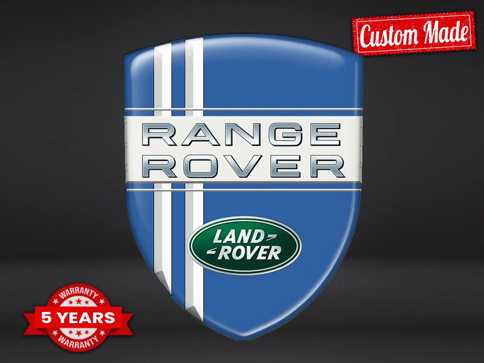 Land Rover Etichetta Autoadesiva Universale Robusta Alta Qualità
